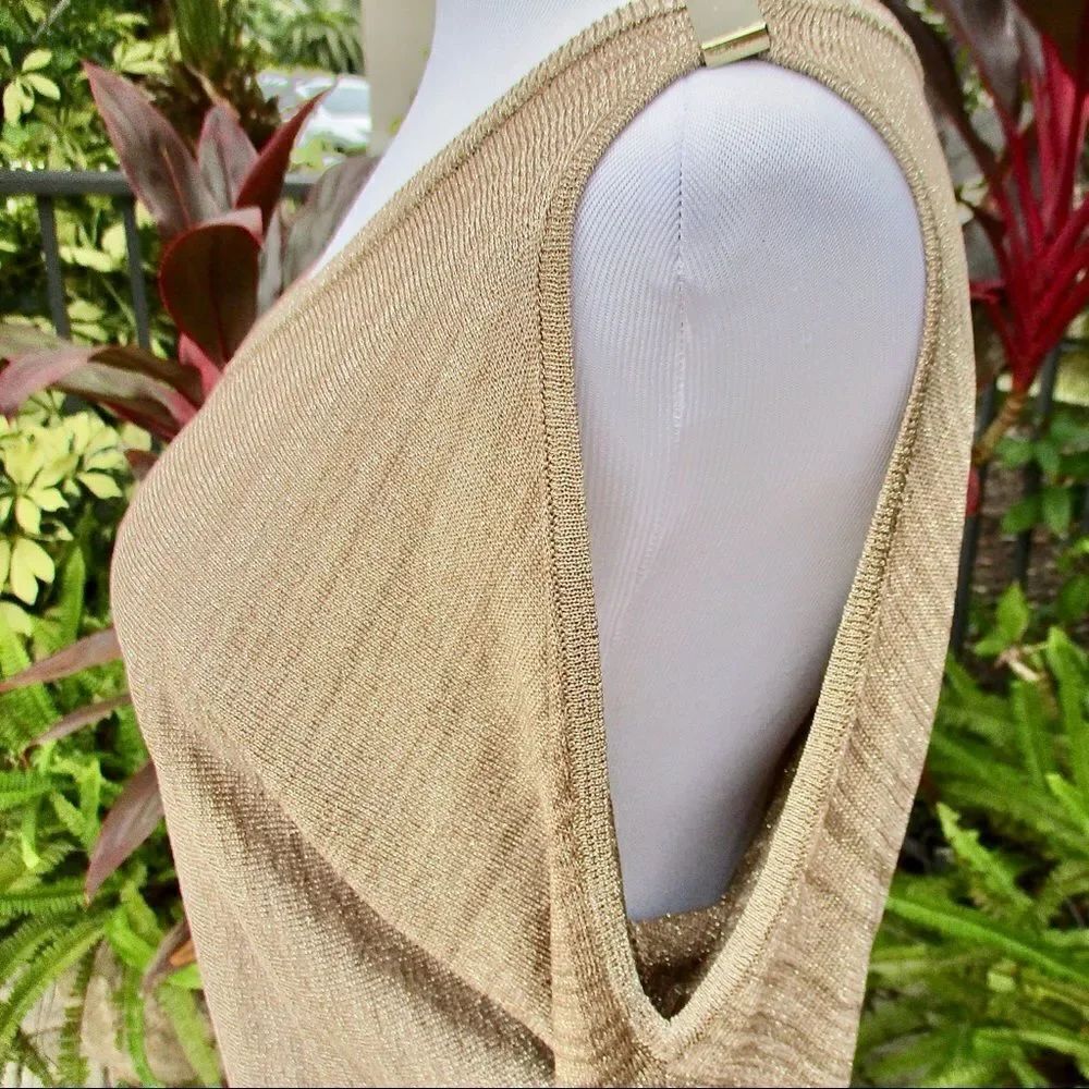 INC International Concepts Cold Shoulder Top - Picture 3 of 7